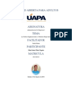 Tarea 4 Administración de Empresas 1 Uapa