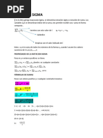 Calculo II 2. Clase NOTACION SIGMA