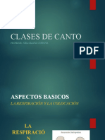 Clases de Canto