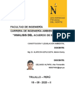 Analisis Del Acuerdo de Escazú