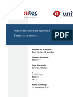 S4Tarea 4.1 Impuesto Al Activo Neto y Ganancias de Capital