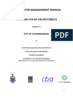 Stormwater Management Manual - COJ PDF