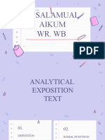 Analytical Exposition Text