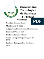 Historia Social Dominicana Tarea 4 PDF