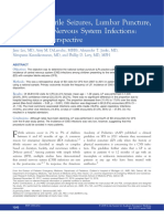 Complex Febrile Seizures, Lumbar Puncture, and Central Nervous System Infections: A National Perspective