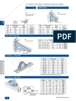 Cantilver Brackets & Clamps For Cable Ladders and Channel: P2663 (HG/SS) P5663 (HG)