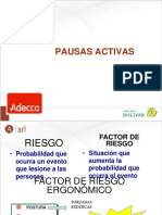 Capacitacion Formacion Lideres de Pausas Activas PDF