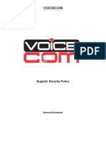 ISMS Supplier Security Policy