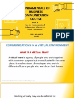 9TH - Class Fundamentals of Business Communication