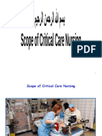 1 Scope of Critical Care Unit