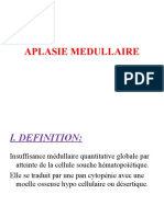 APLASIE MEDULLAIRE Diapo