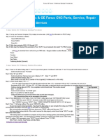 Fanuc 10-11 Memory Backup Procedures