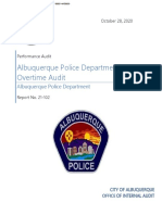 APD Overtime Audit Report