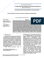 Jurnal Teknologi Dan Industri Pertanian Indonesia