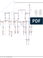 One-Line Diagram - OLV1 (Load Flow Analysis) : CB14 CB8 CB5. CB2