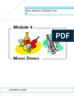 Mixing Drinks, Module 4 PDF