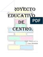 Proyecto Educativo de Centro - IES Rayuela