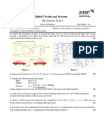 DIGITAL CIRCUIT AND SYSTEM Mid Term-I