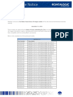 Obsolescence Notice: Matrix Visiset Series