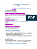 CUESTIONARIO DE ORGANIZACIÓN Y COMPORTAMIENTO DE LA MATERIA Camila