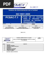 PCSAC-7.1-Control de Calidad y Programación Rev.00