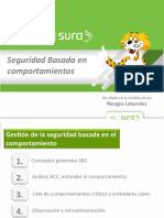 Seguridad Basada Comportamientos Módulo 8 Horas 2016 ARL Sura PDF