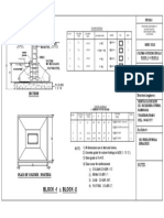 Column & Footing Details Block-1 & Block-2