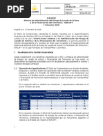 Informe SARLAFT I Trimestre 2018