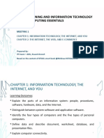 Gt101: Learning and Information Technology Tu170: Computing Essentials