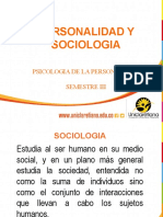 Personalidad - Sociologia