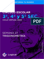 Circulo Escolar: Semana 27 Trigonometría