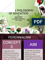 Western Philosophy of Education