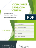 Seccionadores de Rotación Central