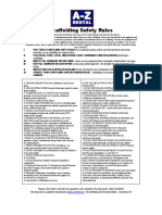 Scaffold Safety Rules