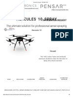 Hercules 10 Spray - DRONE VOLT