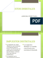 Impuestos Distritales