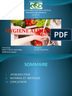 Hygiene Alimentaire