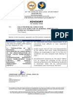 Advisory Re Resolution of The Nyc On Monitoring Ofthe Implementation of Lydp Cbydp Abyip PDF