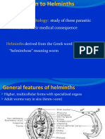 Study of These Parasitic Worms and Their Medical Consequence