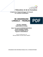 Bi Grammaire Lingala Francais Chapitre 2