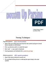 Botttom Up Parsing