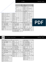 K. Gábor: Koffol's Sample Training Program Hypertrophy - Week 2