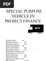 Special Purpose Vehicle in Project Finance - Group 1-Batch 2