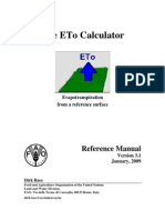 The Eto Calculator: Reference Manual