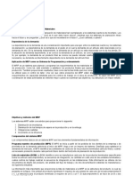 Planeación de Requerimientos de Materiales