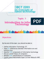 CBCT2203 - Topic 1