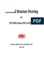 Submittal Structure Drawing: For DP World India Nsigt 4Sts Cranes