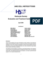 Histiocyte Society LCH Treatment Guidelines