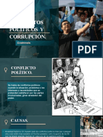 Conflictos Políticos y Corrupcion en Guatemal.