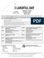 Free Landfill Day Information